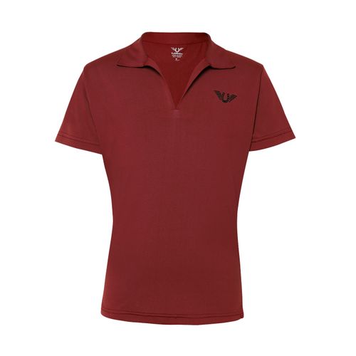 TuffRider Kids' Taylor Short Sleeve Polo - Wine