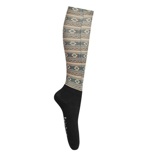 Equine Couture Women's OTC Boot Socks - Aztec