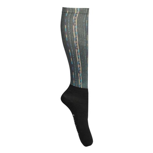 Equine Couture Women's OTC Boot Socks - Retro