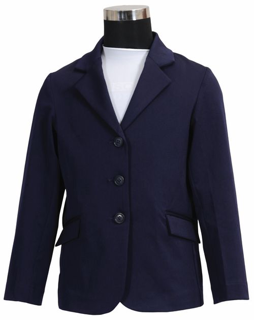 Equine Couture Kids' Raleigh Show Coat - EC Navy