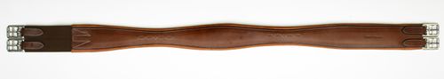 Harmohn Kraft Fancy Shaped Overlay Girth - Hazelnut