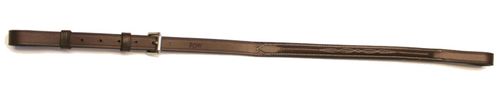 Henri de Rivel Pro Raised Fancy Stitched Standing Martingale Attachment - Havana