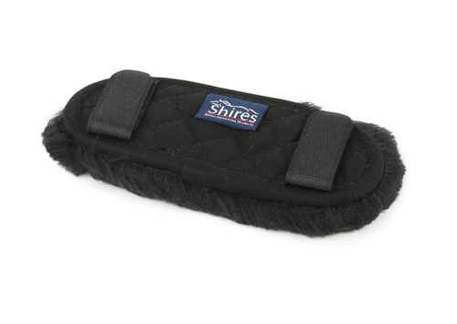 Shires ARMA Supafleece Chin Guard - Black