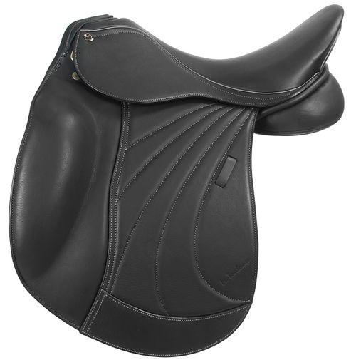M. Toulouse Delilah Platinum Dressage Saddle Genesis Adjustable - Black