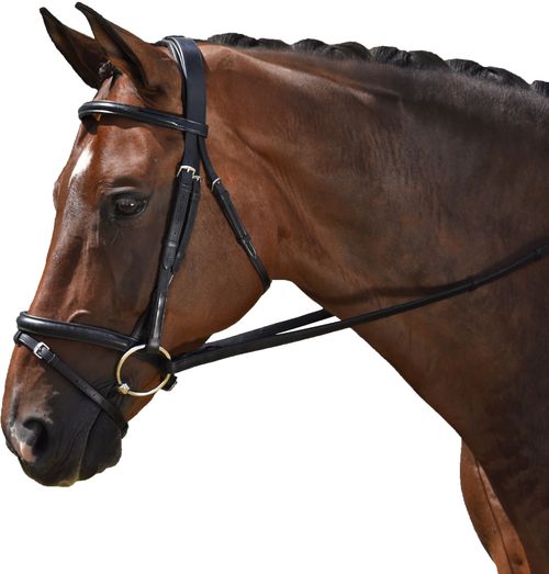 M. Toulouse Classic Dressage Bridle - Black