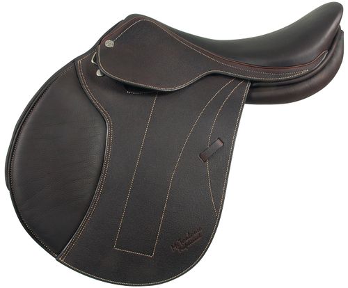 M. Toulouse Bretta Professional Close Contact Saddle Genesis Adjustable - Chocolate