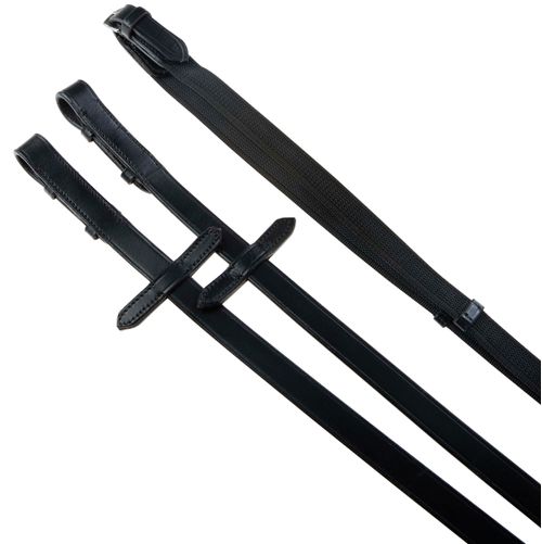 Kincade Sure Grip Web Reins - Black