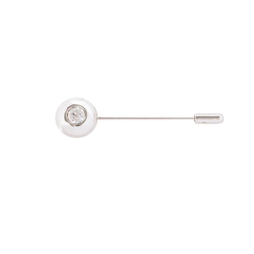 Horze Crystal Silver Stock Pin - Silver