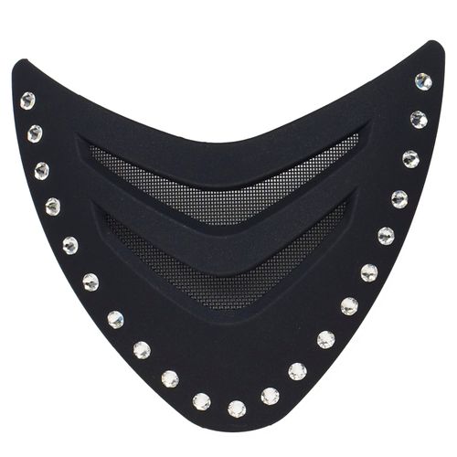 One K Crystal CCS Front Shield - Black Matte White