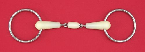 Happy Mouth Bits Double Jointed Roller Loose Ring