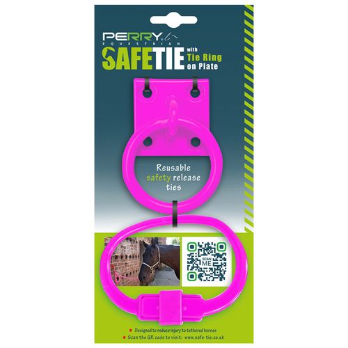 Perry Safe-Tie w/Wall Mount Plate - Pink
