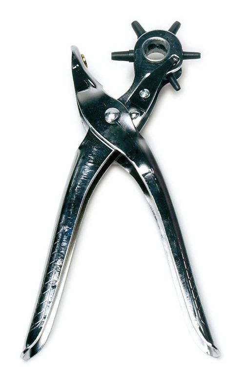 Equi-Essentials Leather Punch - Chrome