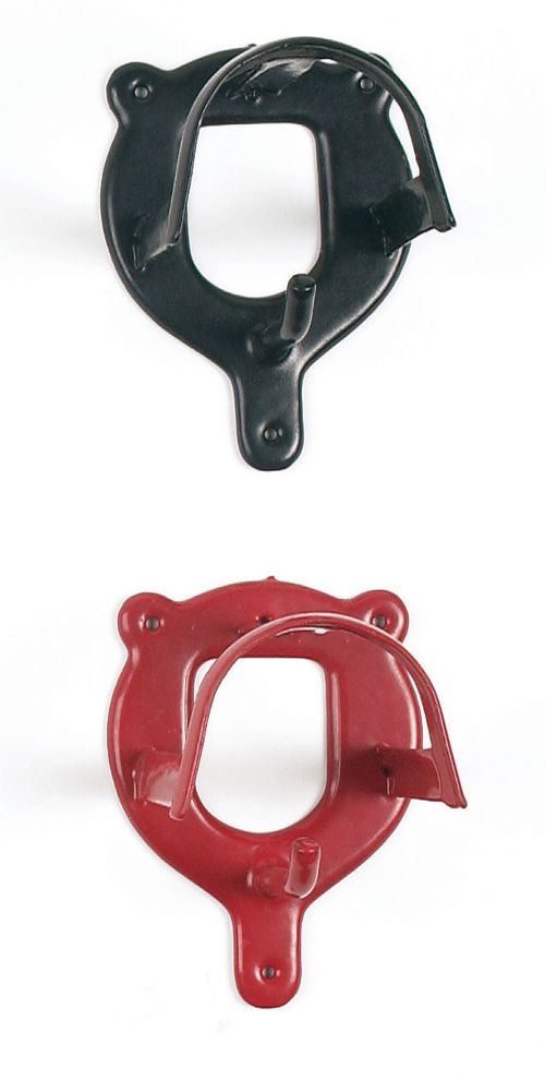 Equi-Essentials Metal Bridle Bracket - Black