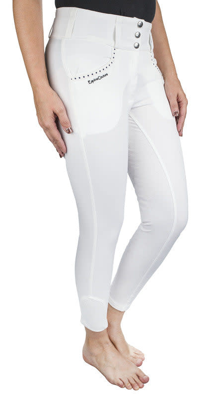 Equine Couture Women's Nicole Full Seat Breeches - White