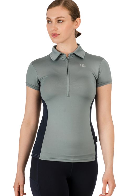 Horseware Women's Orla Technical Polo - Stormy Sea