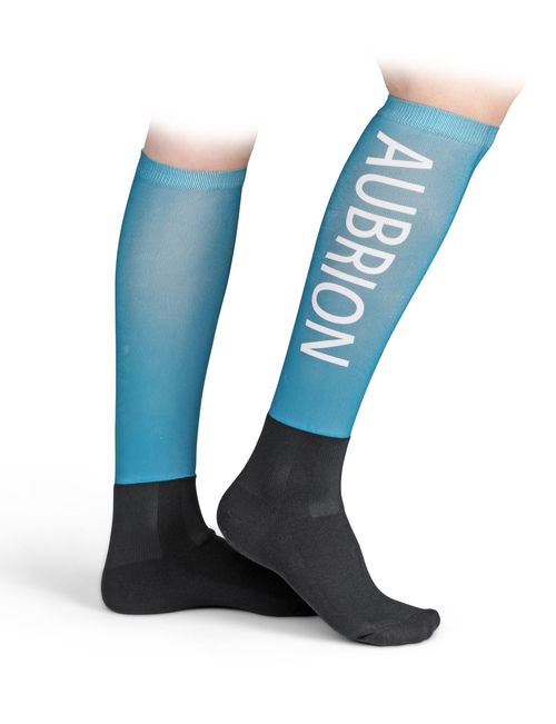 Shires Aubrion Women's Windermere Socks - Ocean Blue