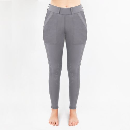 Irideon Women's Radiant Half Seat Utility Tights - Dove Grey