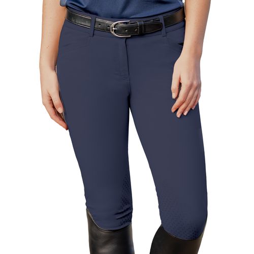 Ovation Women's Elegance Knee Patch Breeches - Navy