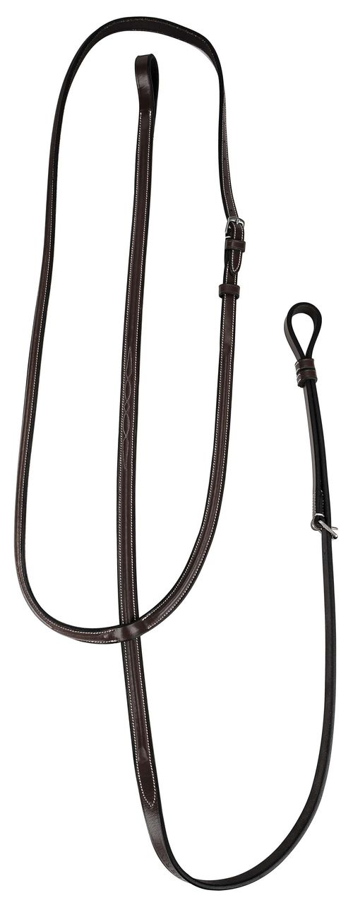 Henri de Rivel Pro Raised Fancy Stitched Standing Martingale - Havana