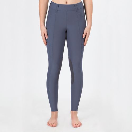 Irideon Women's Issential Cargo Knee Patch Tights - Bluestone