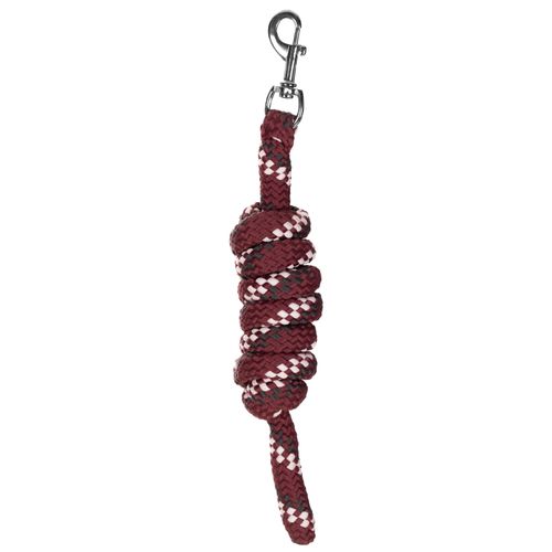 Equinavia Iris Soft Lead w/Snap - Burgandy/White/Grey