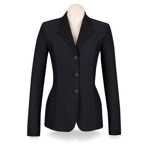 RJ Classics Women's Harmony Mesh Show Coat - Black