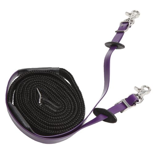 Zilco Woven Endurance Reins - Purple