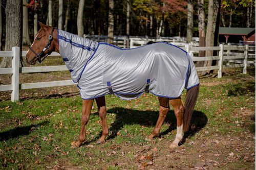 TuffRider Comfy Plus Combo Neck Fly Sheet - Quarry