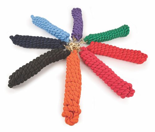 Shires Extra Long Lead Rope - Sky Blue