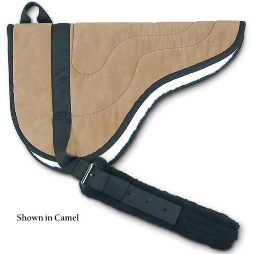 MicroSuede Bareback Pad - Camel