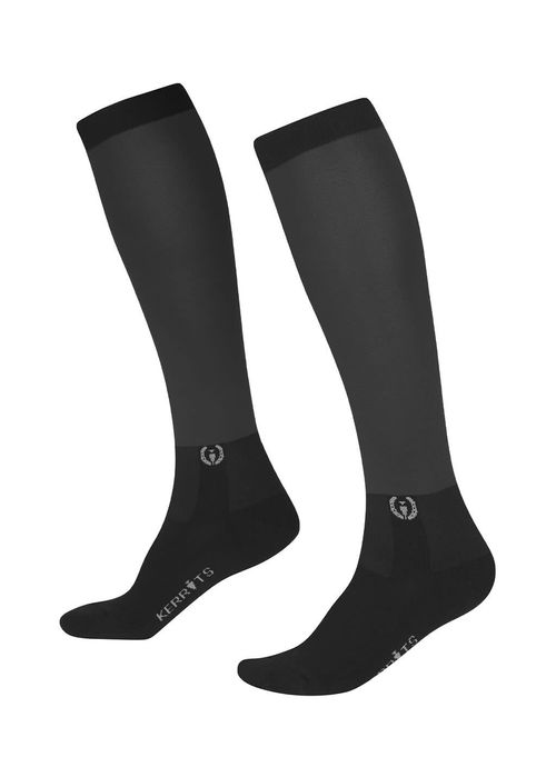 Kerrits Women's Dual Zone Boot Socks Solid - Obsidian