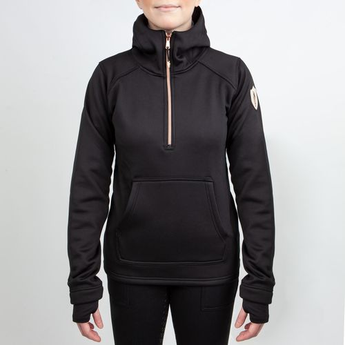 Irideon Kids' Fjord Fleece Hoodie - Black