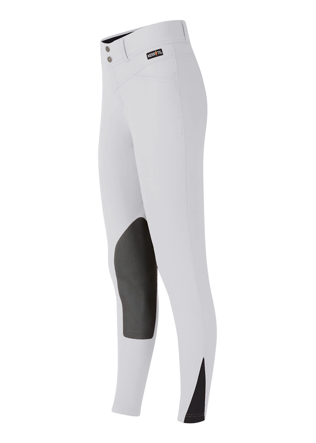 Kerrits Kids' Crossover II Knee Patch Breeches - White - Kerrits-60545 ...