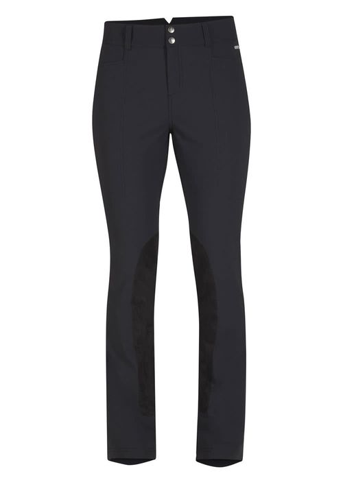 Kerrits Women's Dynamic Extended Knee Patch Bootcut Tights - Black