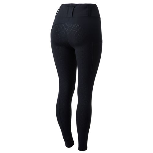 Horze Women's Everly Full Seat Winter Riding Tights - Black