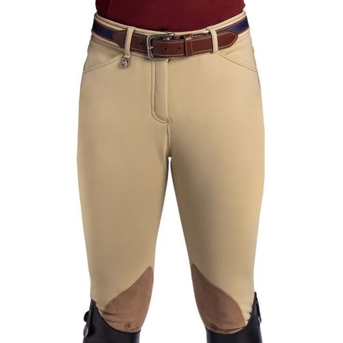 Romfh Women's Arctic Fleece Knee Patch Breeches - Classic White Sand
