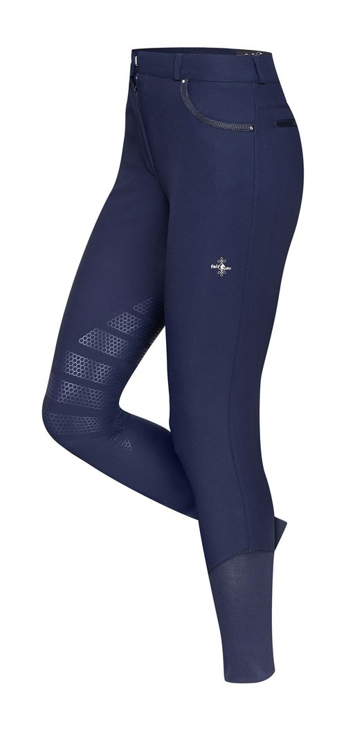 Fair Play Women's Jill 2.0 Knee Patch Breeches - Navy
