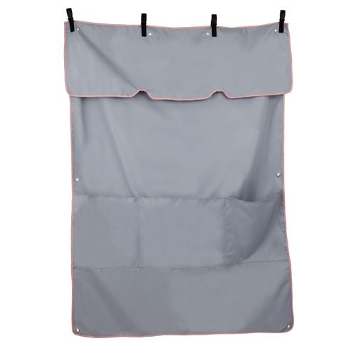 Horze Neat & Tidy Show Stall Drape - Pebble Grey