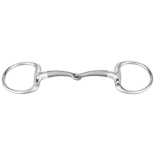 Herm Sprenger SATINOX Single Joint Eggbutt Bit 14mm.