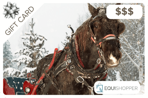 $5-$500 Equishopper Gift Certificate - Horse Sleigh