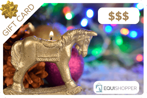 $5-$500 Equishopper Gift Certificate - Horse Candle