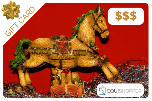 $5-$500 Equishopper Gift Certificate - Wooden Horse