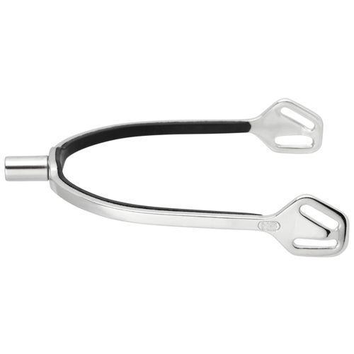 Herm Sprenger 15mm Flat Neck BootProtect Spurs - Stainless Steel