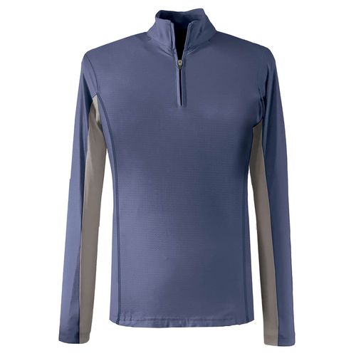 Ovation Kids' Altitude Long Sleeve Sun Shirt - Navy/Grey