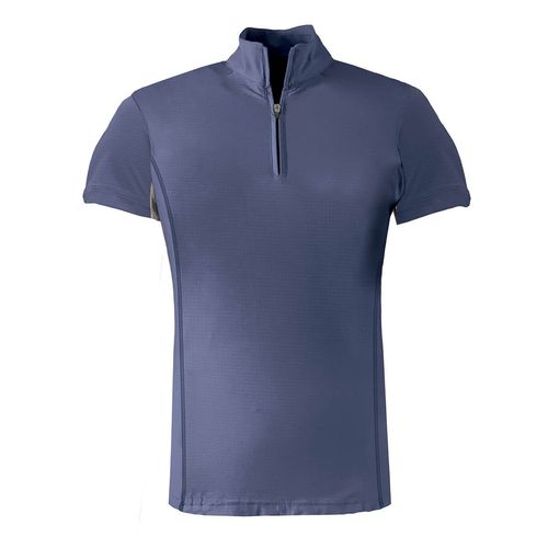 Ovation Kids' Altitude Short Sleeve Sun Shirt - Navy/Grey