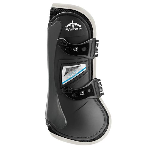 Veredus Olympus Vento Color Open Front Boots - Black/Ivory