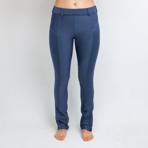 Irideon Women's Thermasoft Bootcut Breeches - Denim Heather