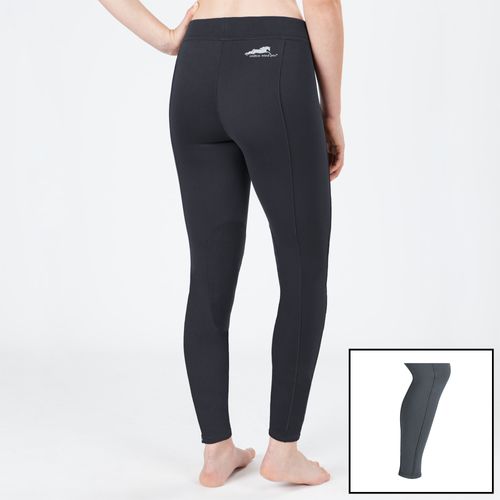 Irideon Women's WindPro Knee Patch Breeches w/Sock - Graphite