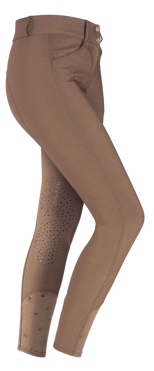 Shires Aubrion Women's Derby Breeches - Tan