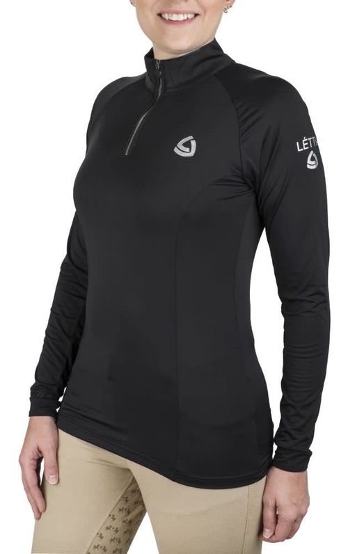 Lettia Women's Sunshirt - Black